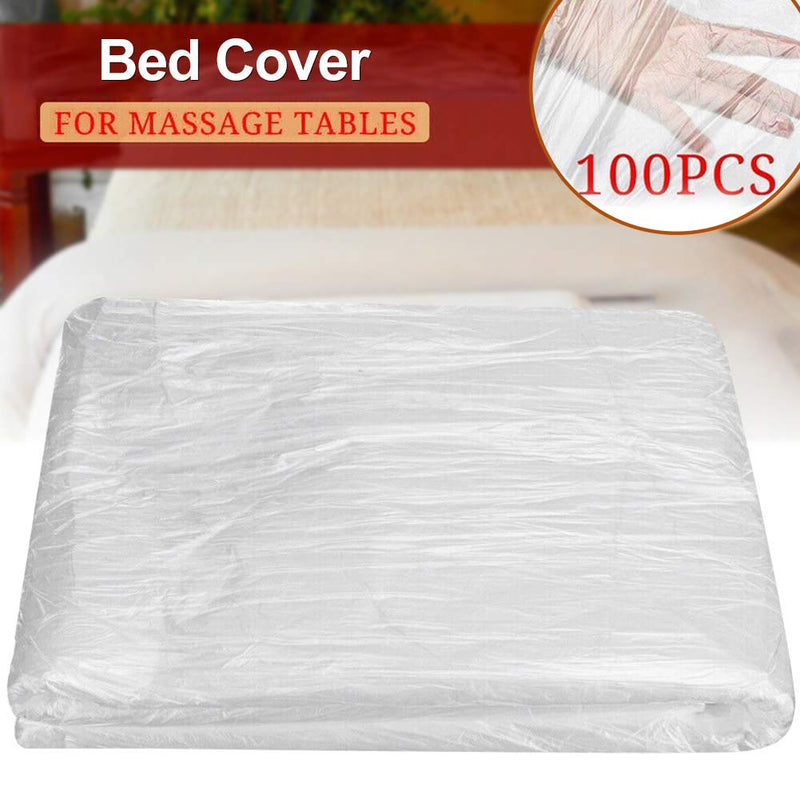 [Australia] - Faderr 100pcs Disposable Bed Sheet Covers Couch Cover for Massage Tables Bed Beauty Treatment Waxing Protection for Beauty Salon, Massage, Tattoo, Hotels(size:120x200cm) 120x200cm 