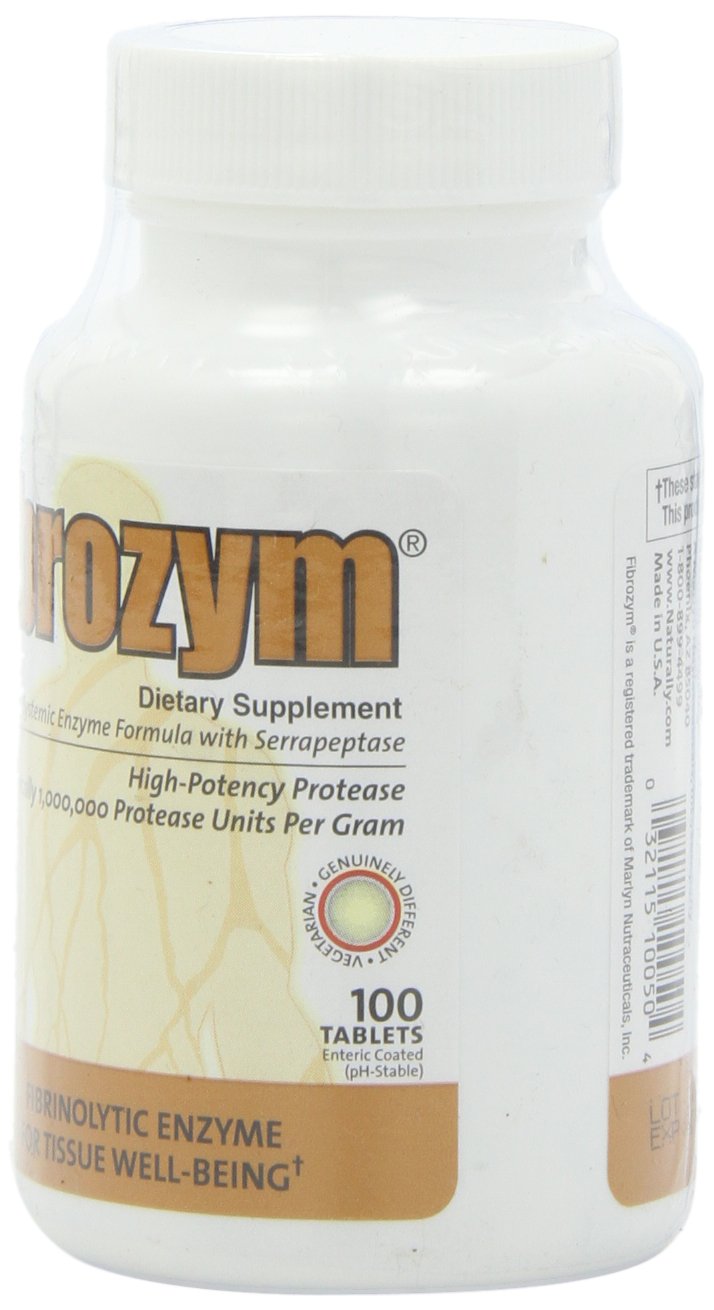 [Australia] - Fibrozym Naturally Vitamins Fibrozym Systemic Protease Supplement 100ct 