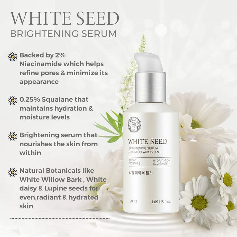 [Australia] - The Face Shop White Seed Real Whitening Essence / Brightening Serum 50Ml 