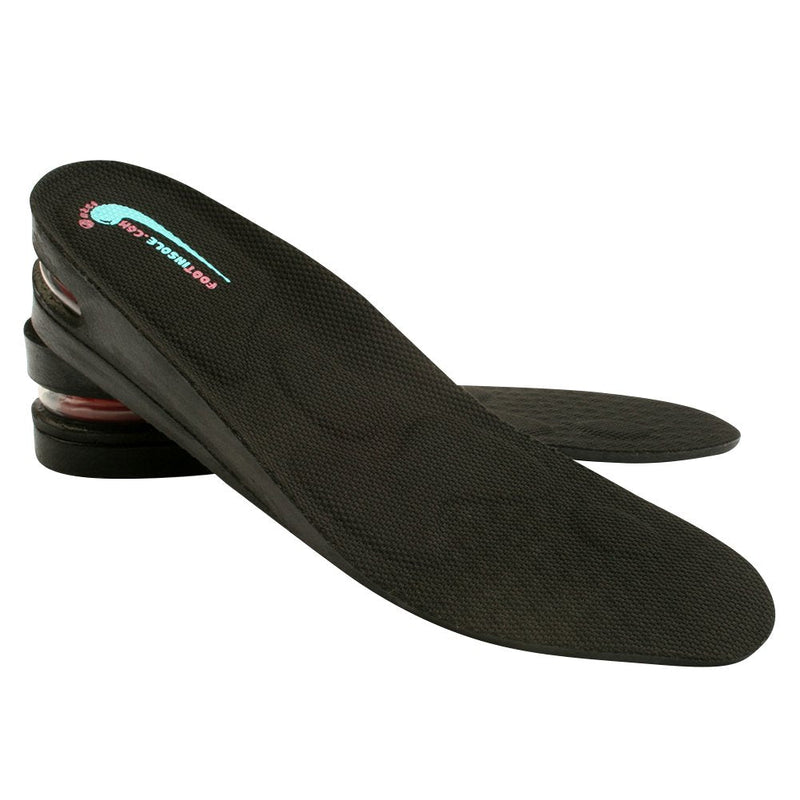 [Australia] - 2 Inches Height Increase Shoe Insoles with Air Cushion - 2 Layers (2" UP), (Men's 7-11) 2 Layers (2" UP), Men's 7-11 