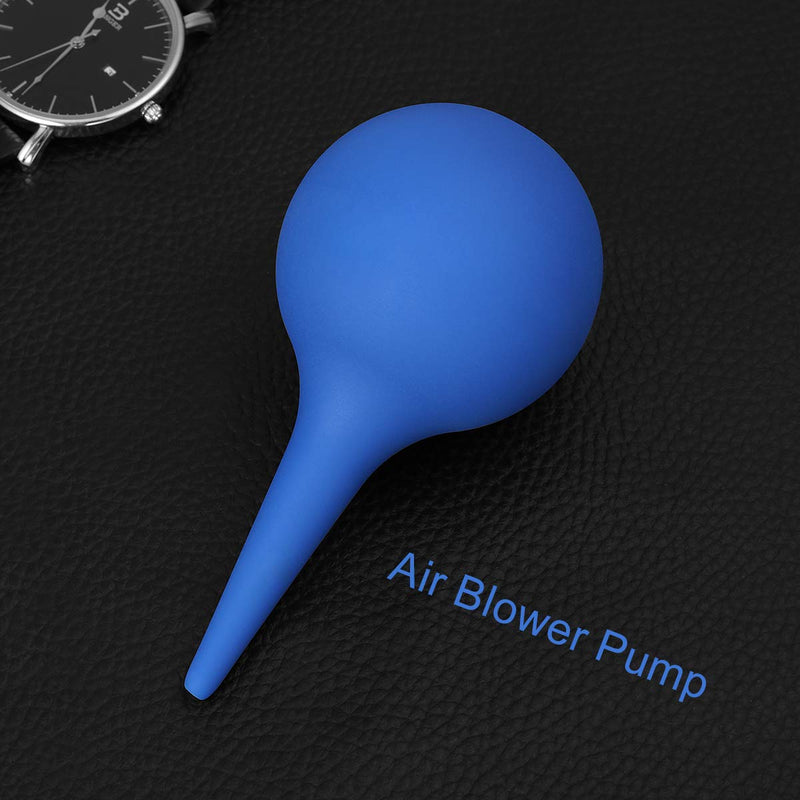[Australia] - ROSENICE Air Blower Pump Dust Cleaner Ear Syringe Bulb Ear Washing Squeeze Bulb(Blue) 