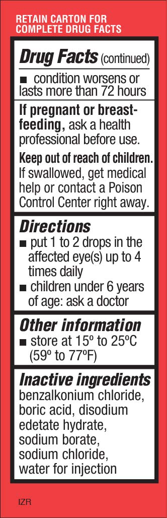 [Australia] - Ocusan Eye Drops for Red Eyes - Eye Whitener Drops for Redness Relief - Soothe Red Irritated Eyes (4 Bottles) 