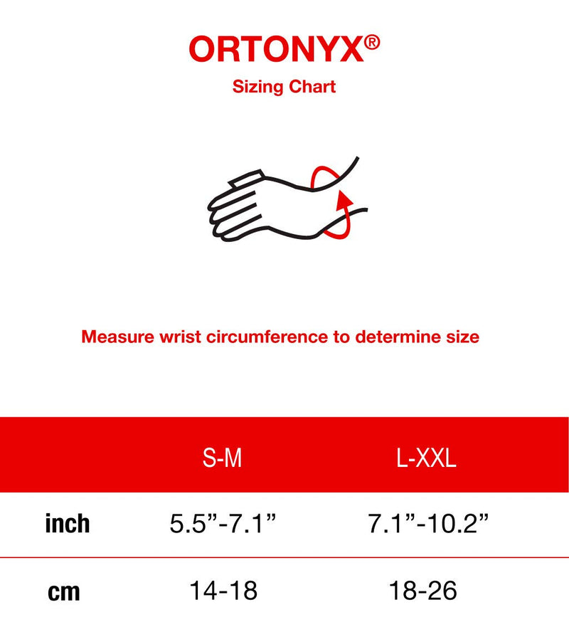 [Australia] - ORTONYX Wrist Support Brace with Splint for Carpal Tunnel Arthritis - L-XXL Black Large/2X-Large (Pack of 1) 