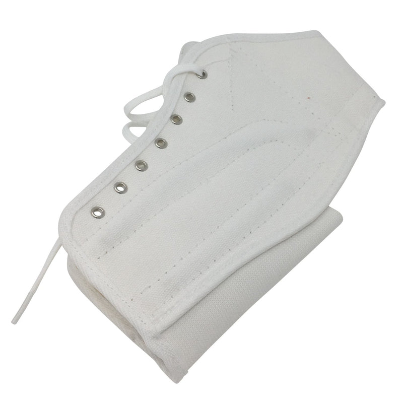 [Australia] - OTC Ankle Brace, Canvas Lace-Up, Semi-Rigid Spiral Stays Small 