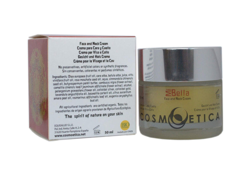 [Australia] - Cosmoetica - MiBella Face & Neck Cream - Certified Organic Natural & Detoxifying Skincare 50ml 
