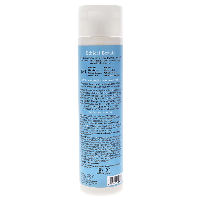 [Australia] - Derma E Scalp Relief Conditioner with Psorzema Herbal Blend, 8 Fluid Ounce 
