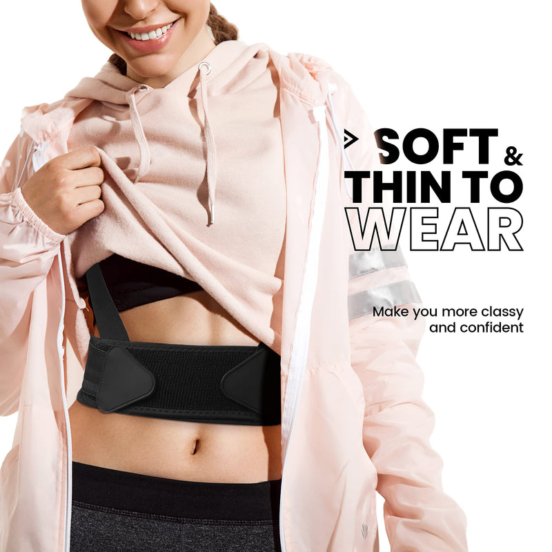 [Australia] - VANRORA Posture Corrector for Women and Men, Back Brace Fully Adjustable & Comfy, Support Straightener for Spine, Back, Neck, Clavicle and Shoulder, Improves Posture and Pain Relief S/M Small/Medium (Pack of 1) 