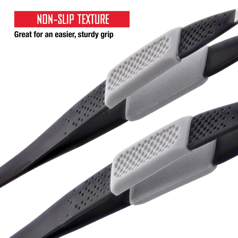 [Australia] - Barbasol Non Slip Stainless Steel Tweezer (2 Pack) - Slanted and Pointed 