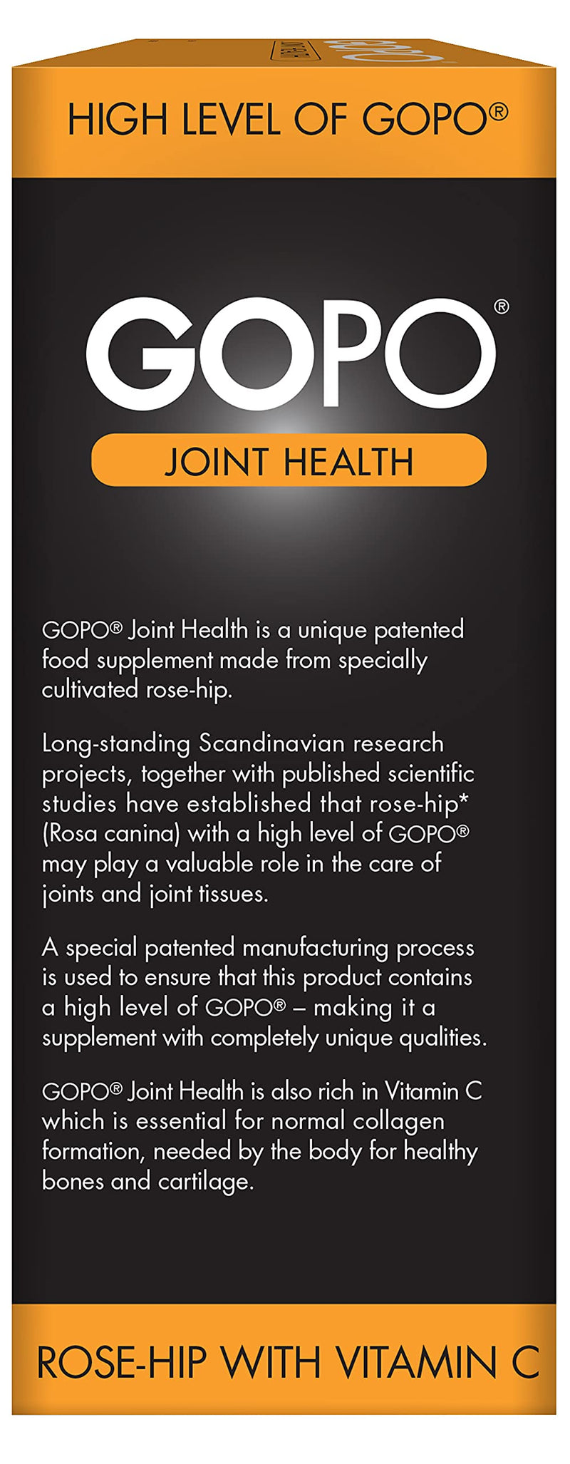 [Australia] - GOPO Joint Health 200 Capsules - Rose-Hip & Vitamin C - Helps maintain healthy & flexible joints 200 Count (Pack of 1) 