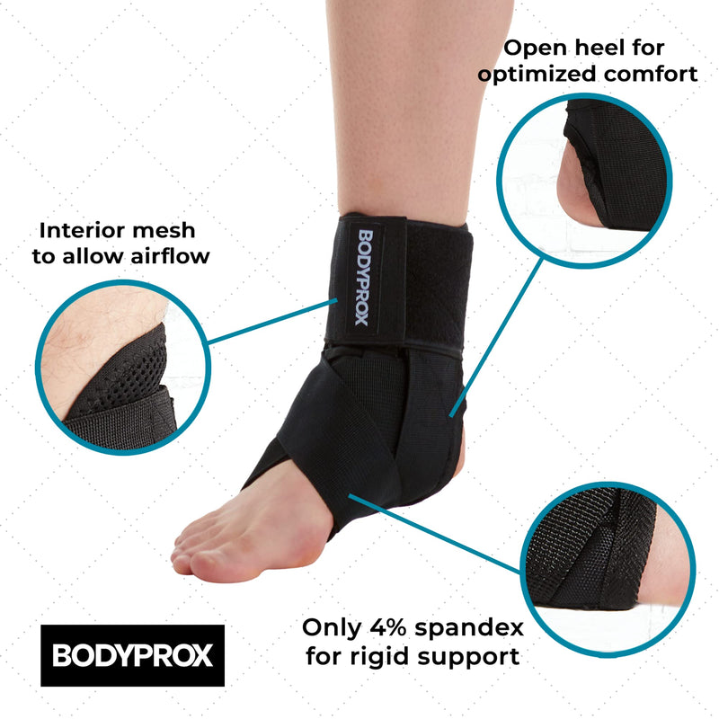 [Australia] - Ankle Brace for Women and Men, Lace Up Ankle Support Brace Stabilizer for Sprained Ankle (X-Small) XS 
