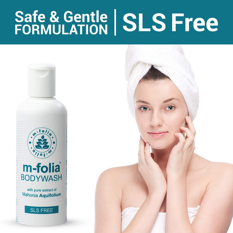 [Australia] - M-FOLIA Psoriasis Body Wash. Gentle and Safe Formulation of Therapeutic Body Wash to Help with The Symptoms of Psoriasis, Eczema and Related Dry Skin Conditions 