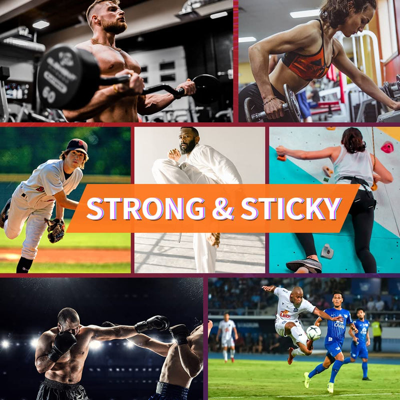 [Australia] - Athletic Tape - Medical Tape - Ankle Tape - Sfuchin 2 Pack 1.5" X 15 Yard Sports Tape - Strong Easy Tear NO Sticky Residue for Wrist Tape Baseball Arms Football Climbing Boxing Lacrosse Hockey Stick 