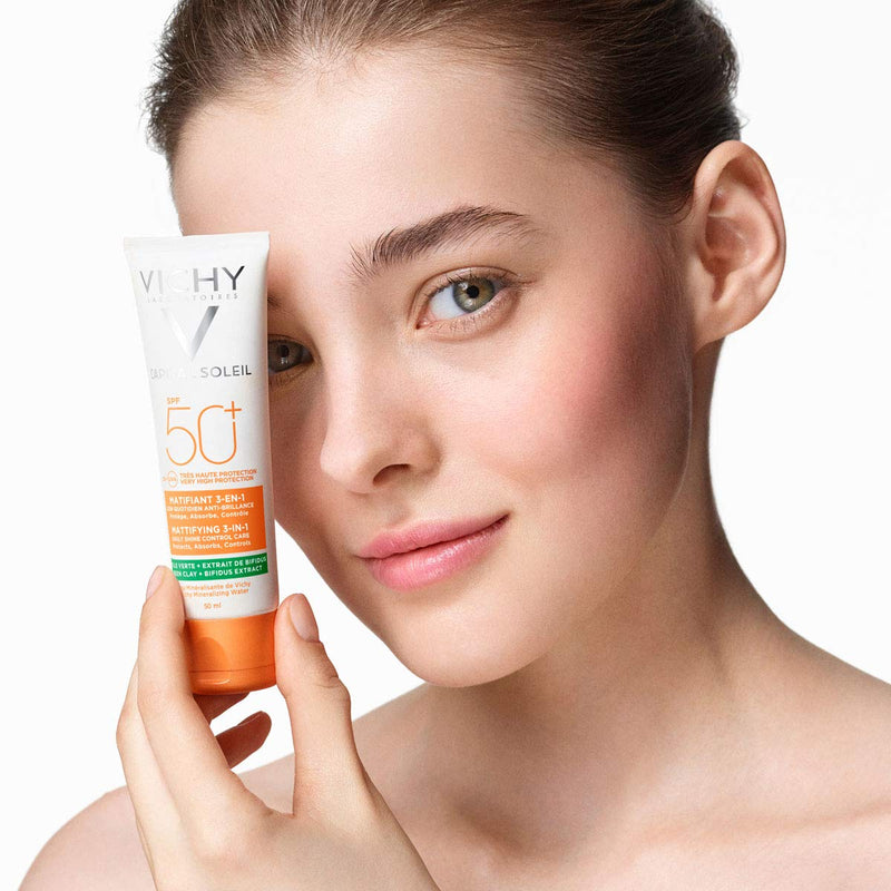 [Australia] - Capital Soleil - 3in1 Matting Treatment SPF50+ 50 ml 