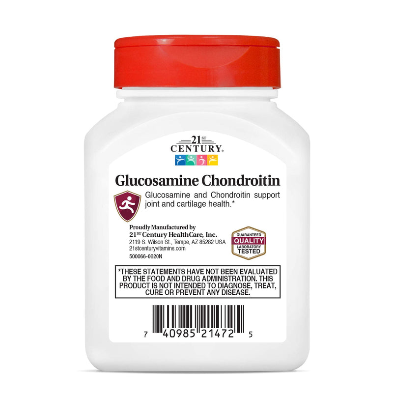[Australia] - 21st Century Glucosamine Chondroitin 250/200mg - Original Strength, 60 Count 