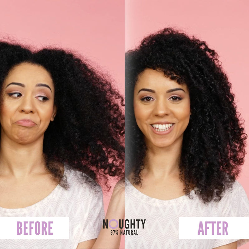 [Australia] - Noughty Wave Hello Curl Taming Cream, 97% Natural Sulphate Free Vegan Curl Defining Haircare, Vitamin Rich Smoothing Formula for Curly & Wavy Hair (150ml) Curl Cream single 