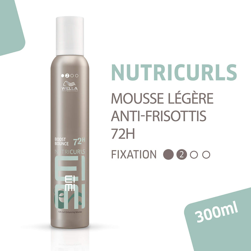 [Australia] - Wella EIMI Professionals - Nutricurls Boost Bounce - Curly Hair Mousse - 300ml 