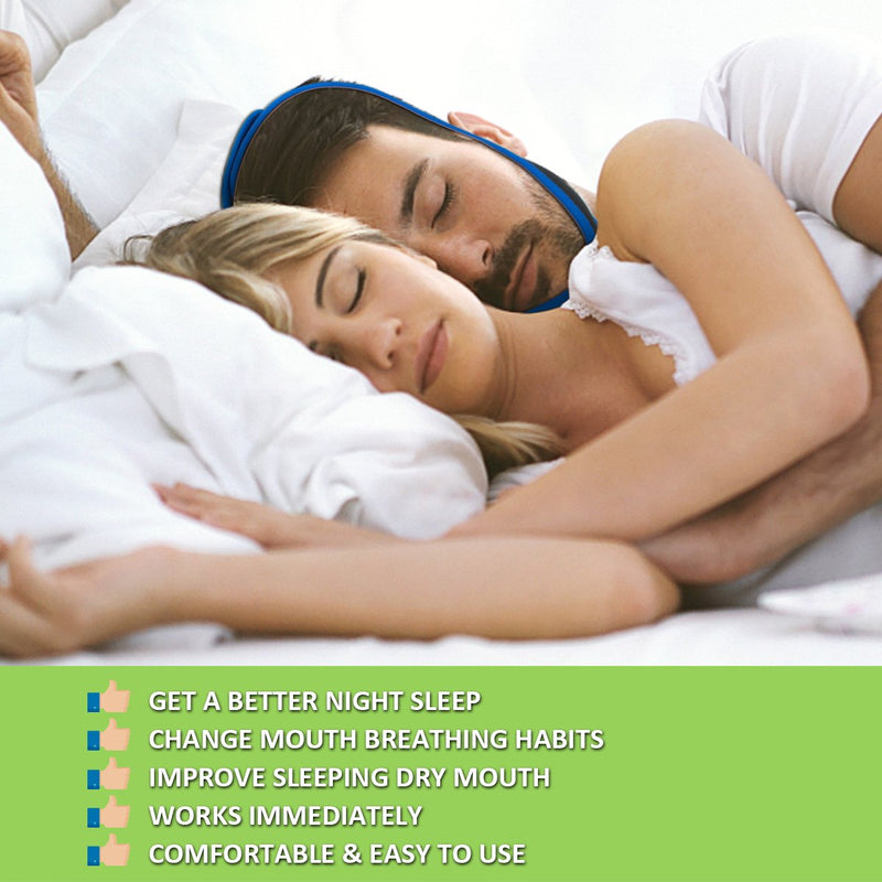 [Australia] - Atrilly Anti Snoring Chin Strap for Men and Women, Anti Snoring Devices Ajustable Stop Snoring Solution, Snore Stopper Reducing Relief Chin Straps Sleep Aids for Snoring Mouth Breather 