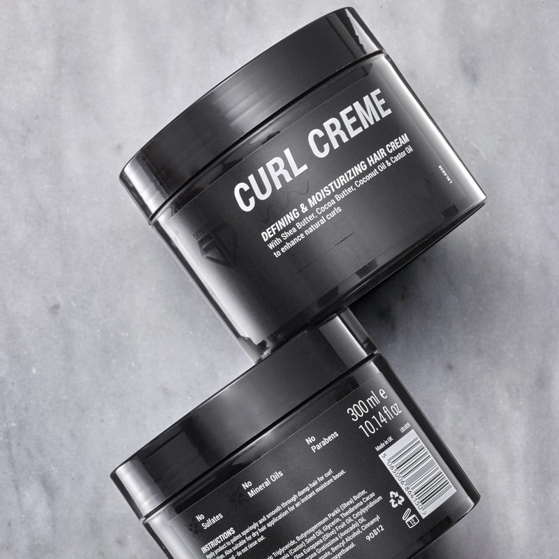 [Australia] - ShyneDurags Curl Creme (300ml) - Defining & Moisturising Shea Butter Hair Curl Cream with Coconut Oil, Castor Oil and Cocoa Butter - Perfect for Styling 360 Waves, Curls, Coils and Afros 