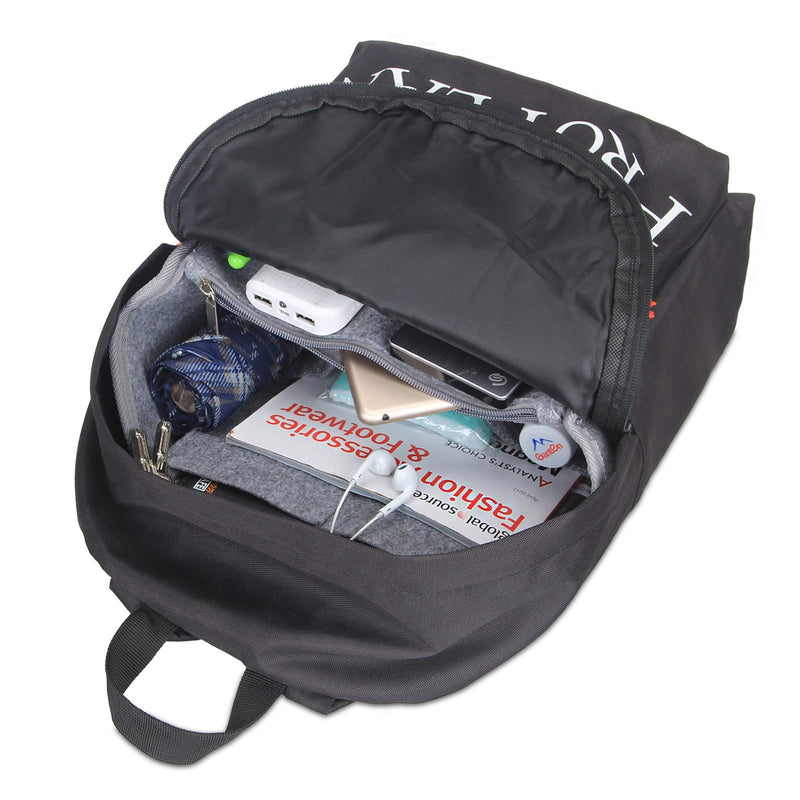 [Australia] - Luxja Backpack Organizer, Felt Organizer Insert for Backpack Gray(Large) 
