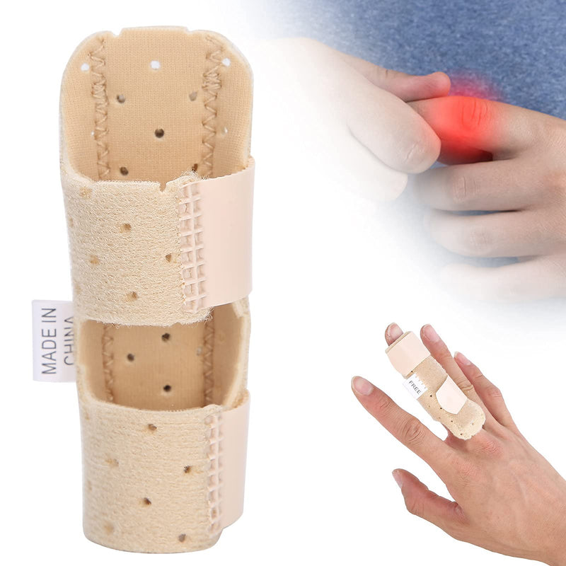 [Australia] - Weohoviy Trigger Finger Splints, Finger Support Brace Fingers Straighter for Index Finger Middle Finger of Left/Right Hand Finger Sprain Fracture Fixation Sports Injuries 