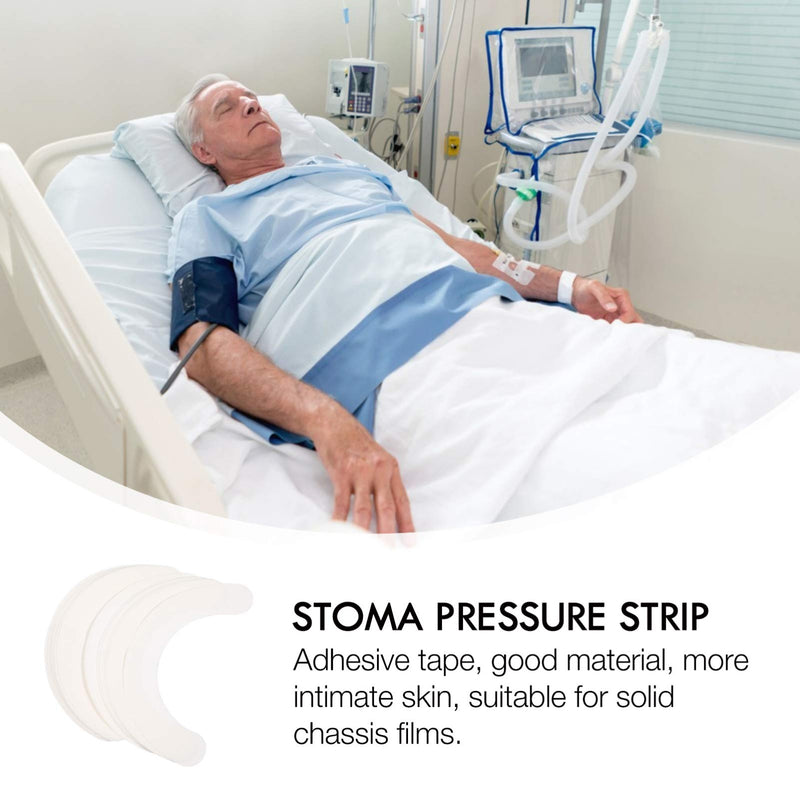 [Australia] - FOMIYES Coloplast Barrier Strips 20pcs Anti- Leak Stoma Skin Barrier, Fixing Strips Stoma- Pressure Sensitive Tape Ostomy Pressure Tape Sticker, 5.50X3.14in 