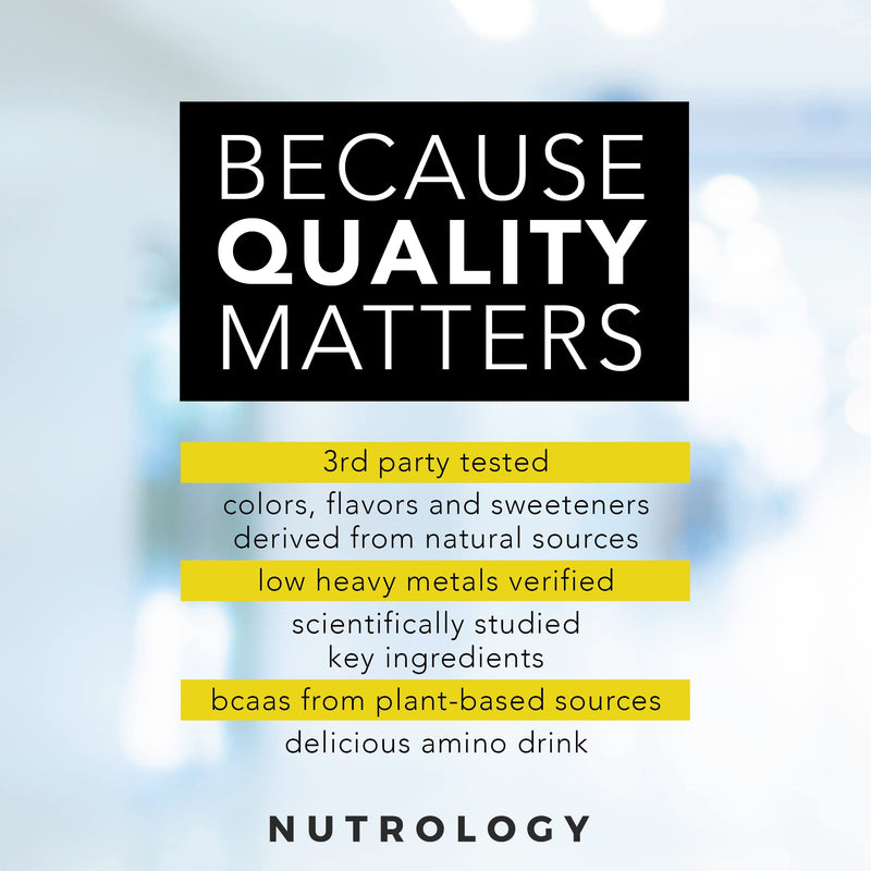 [Australia] - BCAA Natural-Non-GMO-Plant-Sourced Amino Acid Drink- Improve Performance -Enhance Recovery-Boost Immune Health-BCAA Drink Mix -Lemonade Flavor- 30 Serve Lemonade 