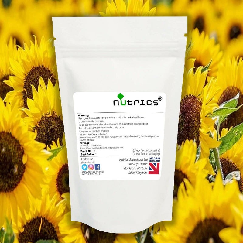 [Australia] - Nutrics® Sunflower Lecithin 300mg 90 V Capsules (1 Month Supply) | Made by Nutrics Laboratories | Suitable for Vegan Vegetarian Halal Kosher 