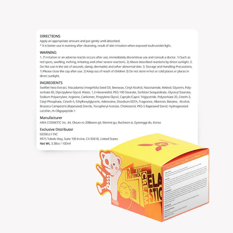 [Australia] - Elizavecca Milky Piggy Wrinkle Care Revitalize EGF Retinol Cream 