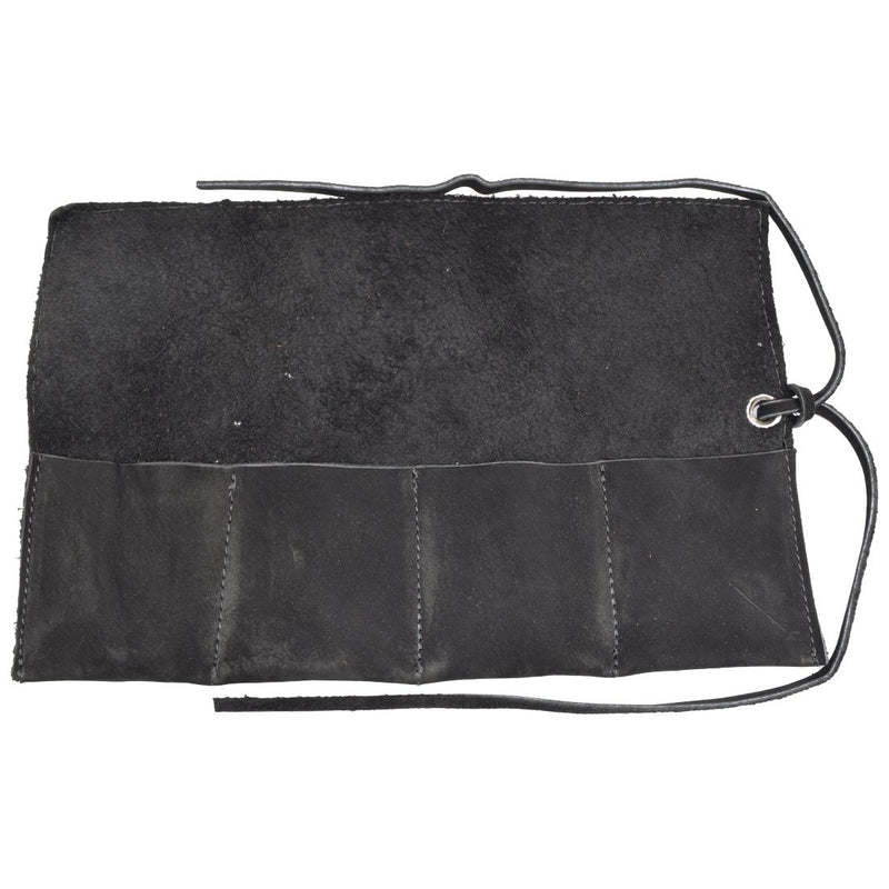 [Australia] - Hide & Drink, Rustic Leather Travel Watch Roll Organizer Holds Up to 4 Watches, Easy Carry On Watchlover Storage, Travel & Commuter Essentials, Handmade Includes 101 Year Warranty :: Gato Negro 