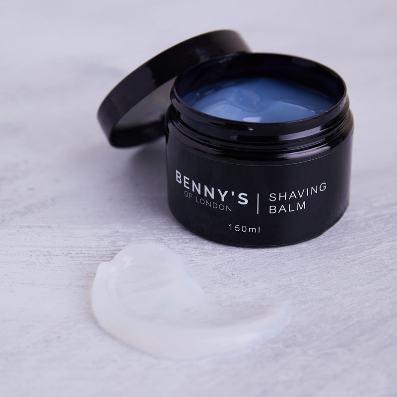 [Australia] - Shaving Balm | BENNY'S | Light Refreshing Scent | Reduces Razor Burn & Soothes the Skin | For Fresh and Calm Skin to Look and Feel Younger | Premium Quality Ingredients | Made In The UK 