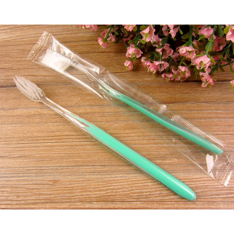 [Australia] - Disposable Toothbrush, Bulk Toothbrushes Individually Wrapped, Soft Bristle Toothbrushes for Hotel, Travel (20) 20 