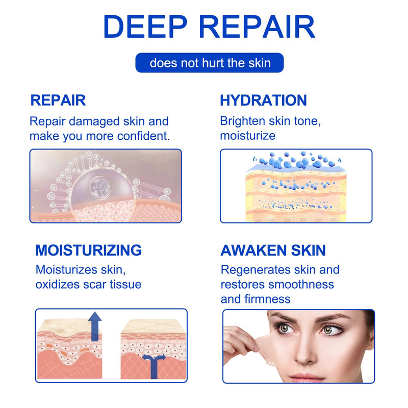 [Australia] - Advanced Silicone Scar Sheets, Transparent Scar Strips, Gel Tape for Scar Removal, Reusable and Effective Removal New and Old Scars(4X300CM) 