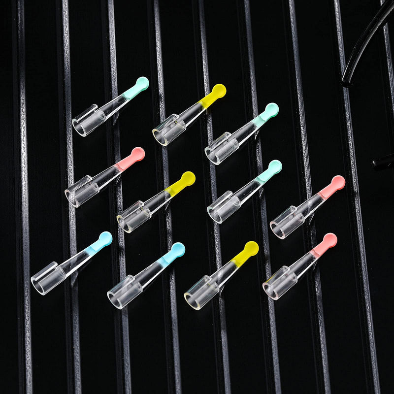 [Australia] - 12 Pieces Ear Spoon Replacement Accessories Set for 3.5 mm Otoscope Plastic Ear Cleaner Tips Reusable Ear Spoon Tips Ear Wax Removal Tool Replacement for Kids Family Ear Health Care, 4 Colors 