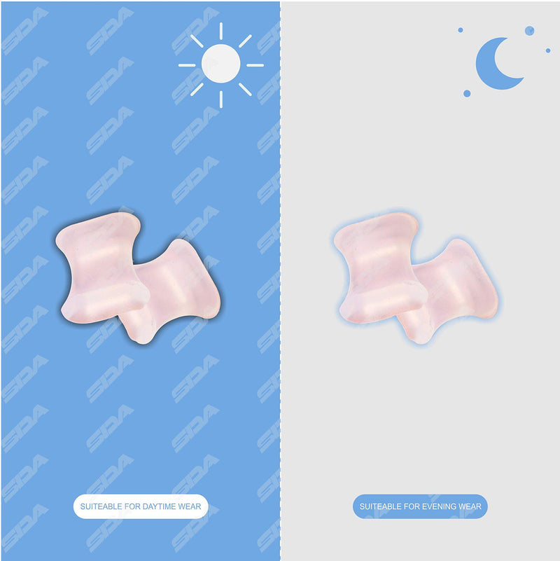 [Australia] - Silicone Toe Spreaders Bunion Gel Toe Spacers Separators - 4 PCS - Bunion Correctors Gel Toe Seperators Orthotics for Bunion Pain Relief, Overlapping Toes 