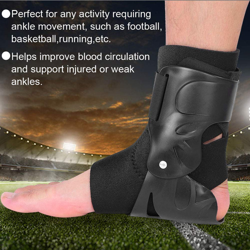 [Australia] - Ankle Brace,Ankle Support Brace Compression Breathable Foot Elastic Guard Strap(Black) 