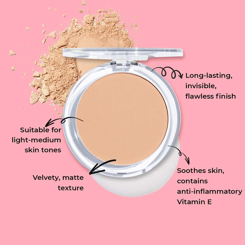 [Australia] - MCoBeauty Invisible Matte Long-Lasting Pressed Powder - for Women - 03 Natural Beige, 70 g I0096385 