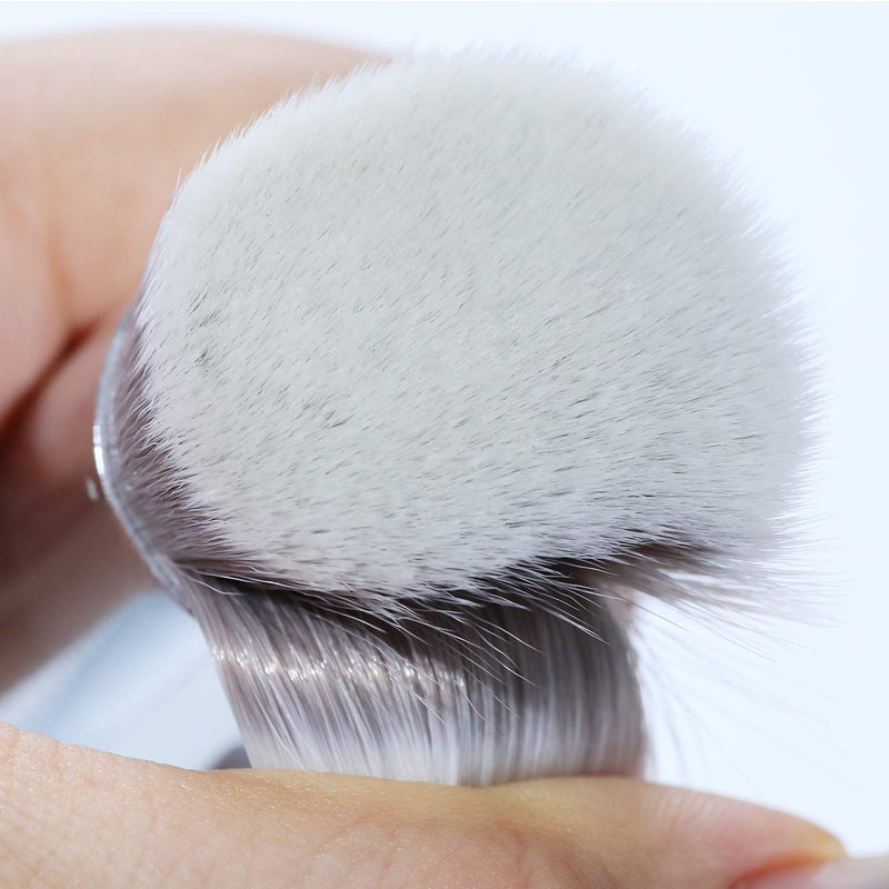 [Australia] - Foundation Brush Kabuki for Liquid Cream Wet Cosmetics, Concealer Stippling Blurring Buffing Face Blending Base Makeup Brush foundation brush 