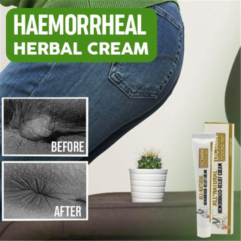 [Australia] - 6PCS Haemorrhheal Herbal Cream, Chinese Herbal Hemorrhoids Cream, Painless Hemorrhoid Relief Cream, Anal Cream, Maximum Strength Pain Relief 