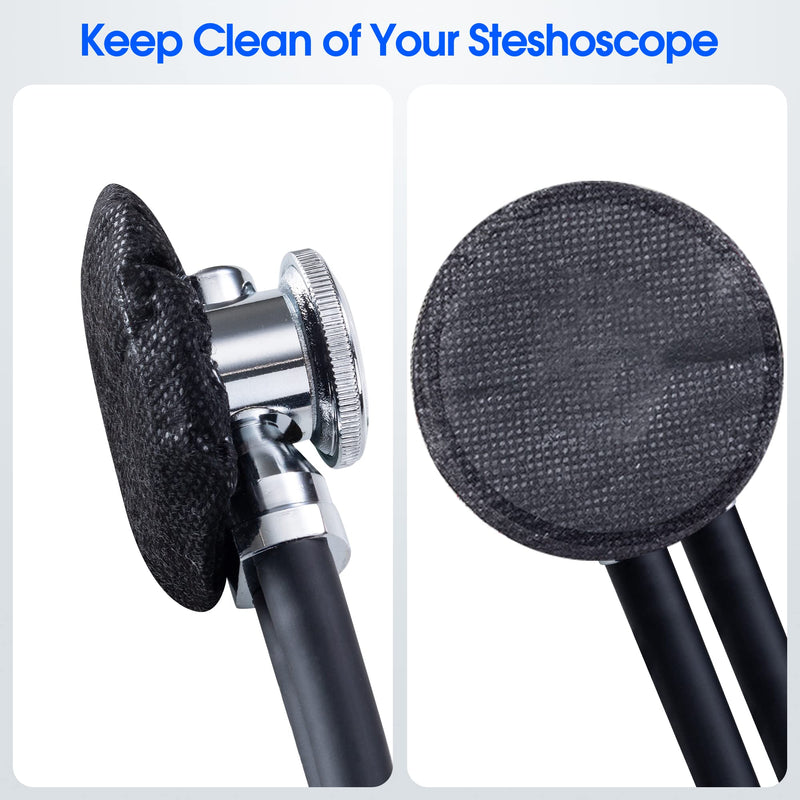 [Australia] - Ezyaid Disposable Stethoscope Covers, Non-Woven Cover for Stethoscope Head (Pack of 100) 