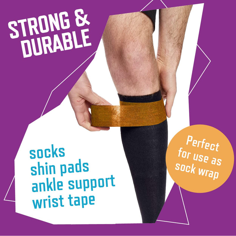 [Australia] - Inksafe Assorted Colours Self Adherent Cohesive Bandages 5cm x 4.5m Box of 12 - Uses Include Tattoo Grip Wrap, Vet Wrap, Tape for Wrist and Ankle Sprains 