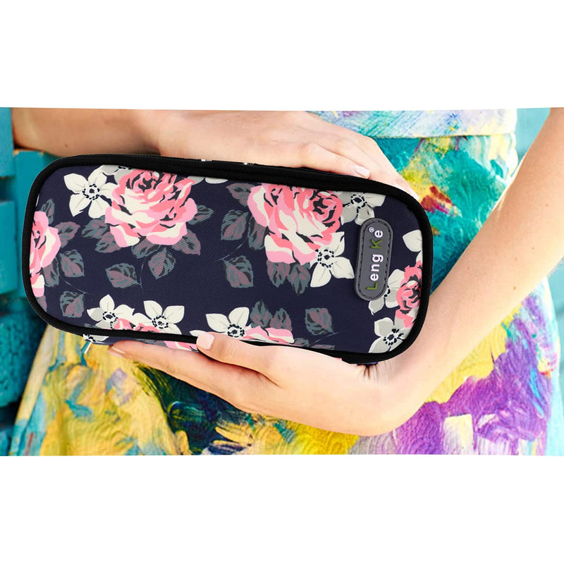 [Australia] - Small Insulin Cool Bag Diabetic Organizer Portable Travel Cooler Case for Insulin Pens and Insulin Medicine by YOUSHARES(Flower) A_flower 