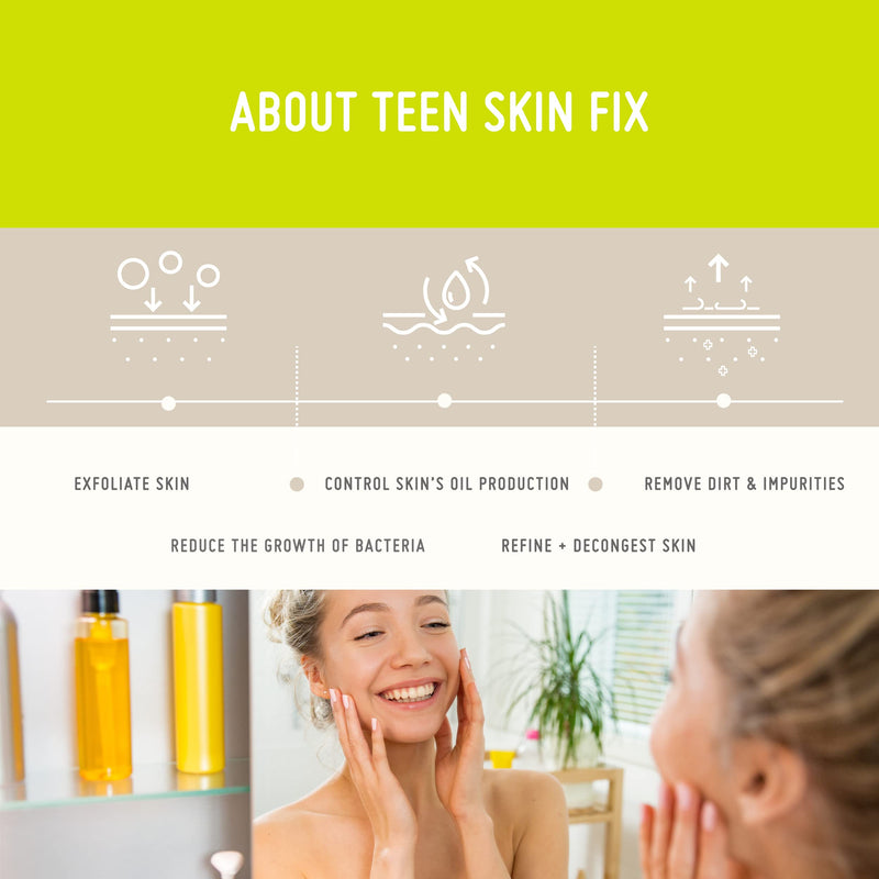 [Australia] - Nip + Fab Teen Skin Fix Zero Breakout Rescue Face Pads with Salicylic Acid, Witch Hazel and Antioxidant Wasabi Extract, BHA Facial Pad for Cleansing Pores Prevent Breakouts Blemishes, 60 Count 