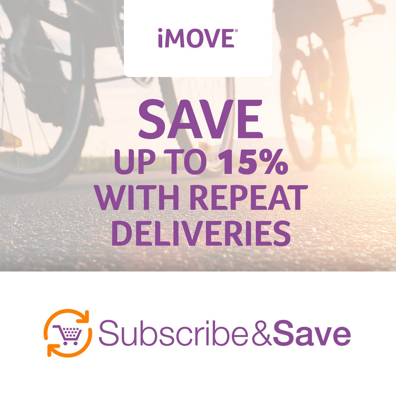 [Australia] - iMOVE Active | Natural Joint Supplement for Humans, 60 Tablets - Includes Glucosamine HCl, Green Lipped Mussel, Hyraluronic Acid, Vitamin E and C and Manganese 