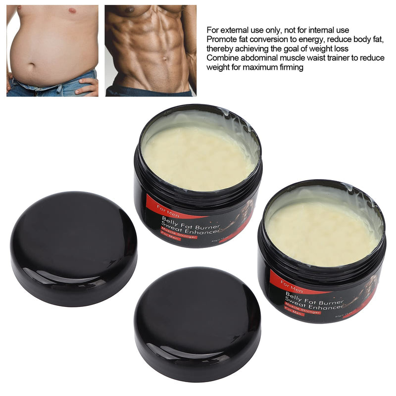[Australia] - Hot Cream Sweat Fat Burning Gel 2 x 60g Weight Loss Cream Abdomen and Buttocks Slimming Cream Anticellulite Fat Burning Cream Firming Body Cream 