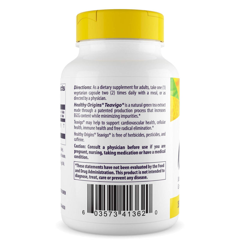 [Australia] - Healthy Origins teavigo (94% Egcg) Green Tea, 150 Mg, 60 Veggie Caps 