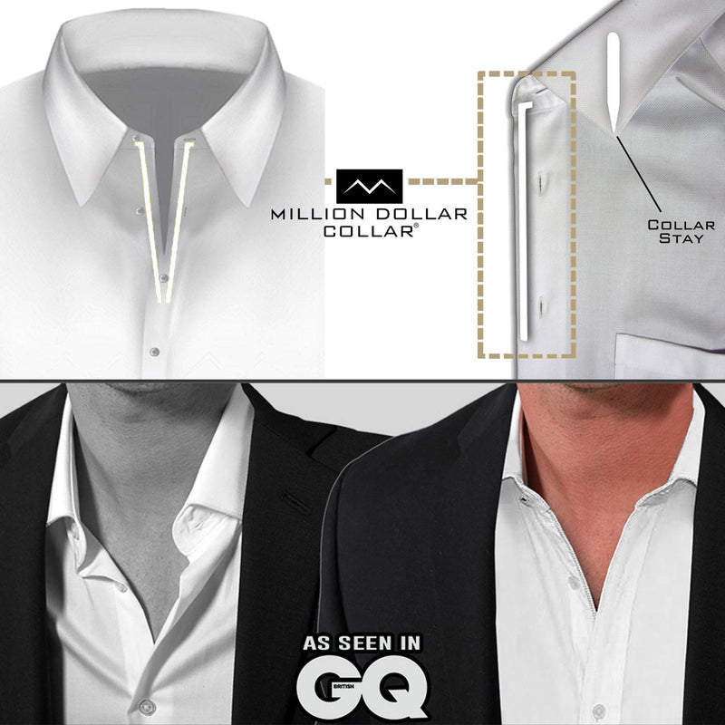 [Australia] - Million Dollar Collar - Metal Collar Stays - 10 SETS 