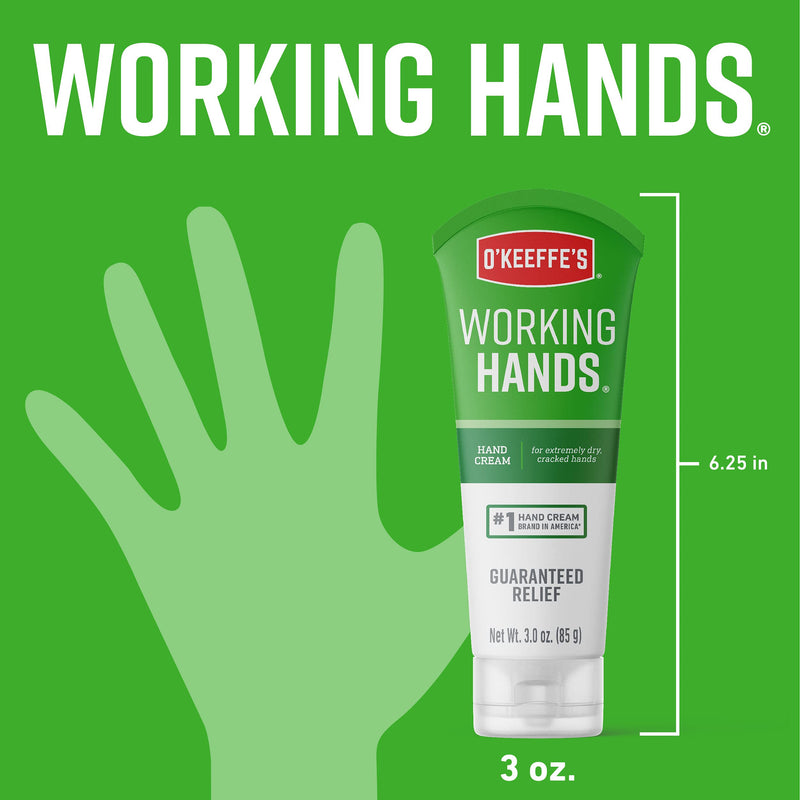 [Australia] - O'Keeffe's Working Hands Hand Cream, 3 Ounce Tube, (Pack of 2) 2 Pack 