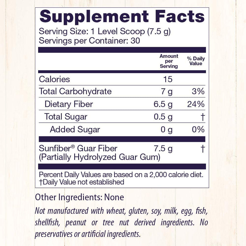 [Australia] - Healthy Origins Fiber All Natural, Non-GMO, 7.9 Ounce 