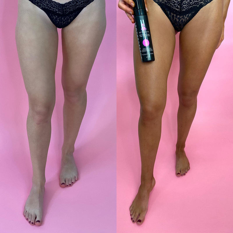 [Australia] - Rose & Caramel Intensity Dark Bronzed Self Tanning Mousse 200ml. Bronze, Sunless Self Tanner, Hydrating & Longlasting. Dark Fake Tan 