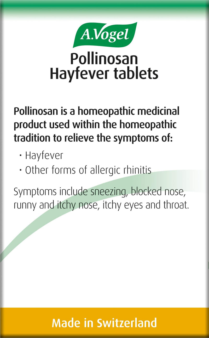 [Australia] - A.Vogel Pollinosan Hayfever Tablets - For the Relief of Hayfever and Allergic Rhinitis Symptoms - 120 Tablets (120) 